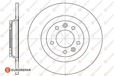 EUROREPAR 1618861880 E:2 Rr Br Dısc E169157