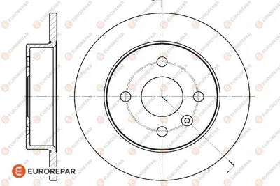 EUROREPAR 1618874780 Dısk Ayna Arka 9196587