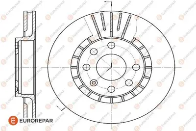 EUROREPAR 1618879080 Dısk Ayna Ön 96179110