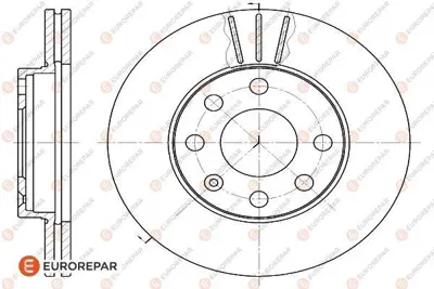 EUROREPAR 1618881380 Dısk Ayna Ön 93182291