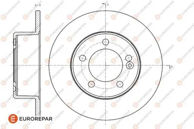 EUROREPAR 1618885980 Dısk Ayna Arka 93168847