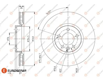 EUROREPAR 1618886680 Frendıskı 