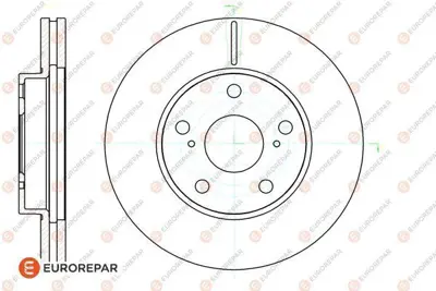 EUROREPAR 1622812480 E:1 Ön Frn Dsk 43512YZZAC