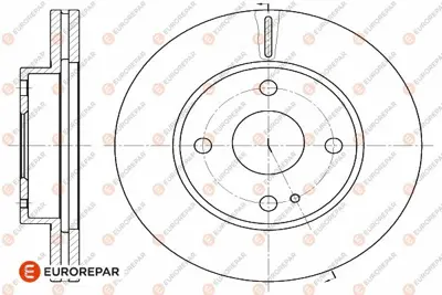 EUROREPAR 1642755880 Frendıskı BR703325XF