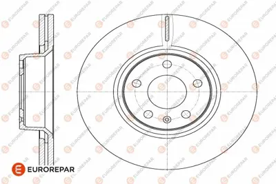 EUROREPAR 1642756280 Frendıskı 4F0615301D