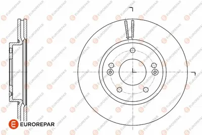 EUROREPAR 1642756980 Frendıskı 51712A6000 51712A7000