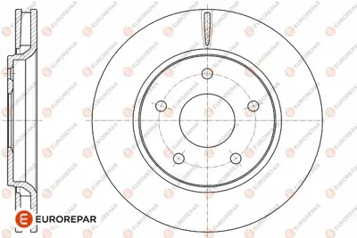 EUROREPAR 1642759980 Frendıskı K04779783AB