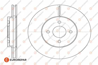 EUROREPAR 1642764480 Fren Dıskı Ön 4410264