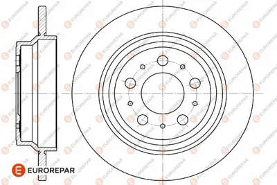 EUROREPAR 1642769980 Fren Dıskı Arka 94341674