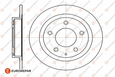 EUROREPAR 1642770480 Frendıskı B01C26251A