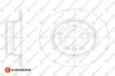 EUROREPAR 1642777380 Fren Dıskı Arka 34216855001