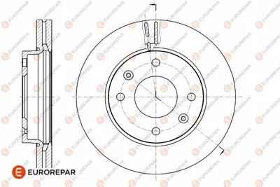 EUROREPAR 1642779280 Frendıskı 517123C100