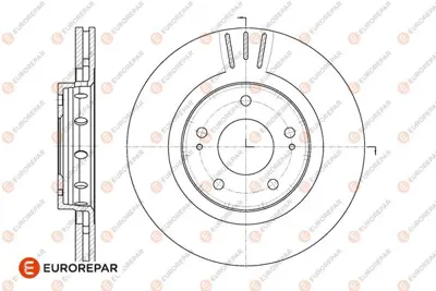 EUROREPAR 1667857680 E2onfrdısk 4249F3 MR205215 MR307376