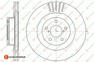 EUROREPAR 1667862480 E2onfrdısk 26310AC041 SU00300586