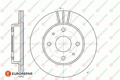 EUROREPAR 1667862680 E2onfrdısk 43512B1050 43512B1050000