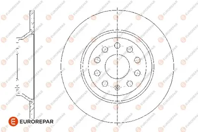 EUROREPAR 1667864980 E2arfrdısk 3Q0615601A