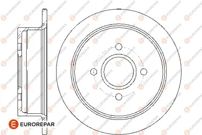 EUROREPAR 1667866980 E2arfrdısk 91AX2A315AC