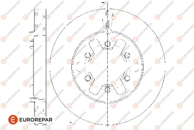 EUROREPAR 1667867680 E2onfrdısk 402065T500