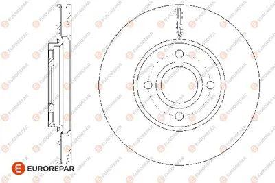 EUROREPAR 1667868780 E2onfrdısk CN151125DA