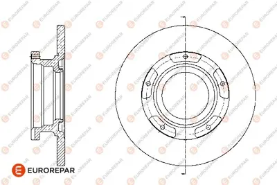 EUROREPAR 1676007980 E1arfrdısk BK212A097HA