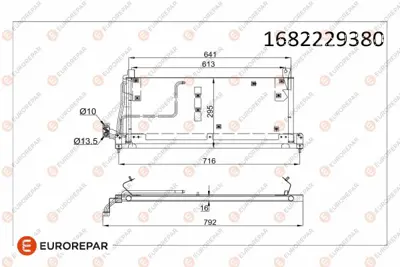 EUROREPAR 1682229380 E:Klim Kondens 93250611