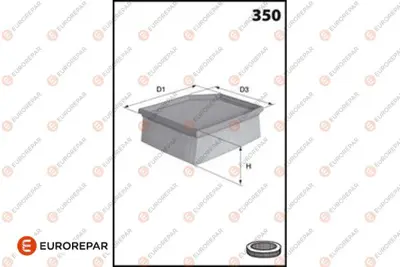 EUROREPAR 1682259780 Hava Fıltresı 13717590597