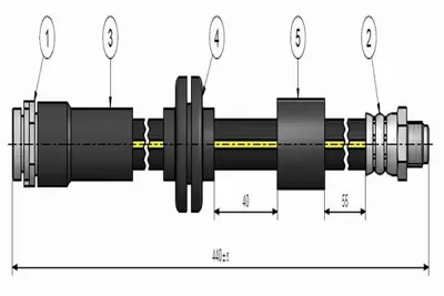 CAVO C900 341A Fren Hortumu Arka Focus Iı 04- 3M512282ED