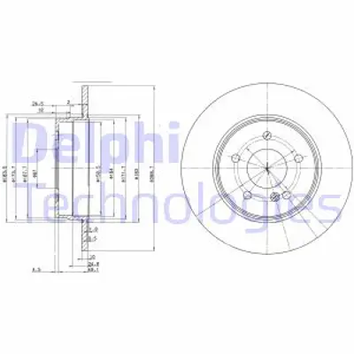 DELPHI BG3239C Fren Aynası Arka A210423101264