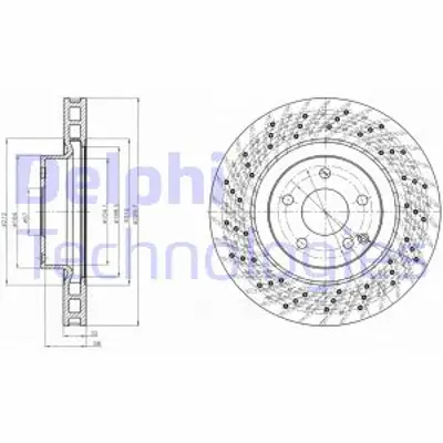 DELPHI BG3883 Fren Aynası On A2304210812