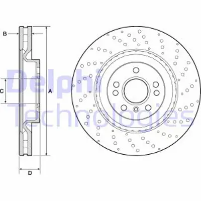 DELPHI BG9149C Fren Aynası On 1664211500