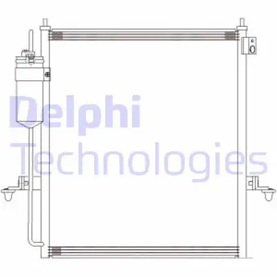 DELPHI CF20286 Kondanser Mıtsubıshı L200 MN123606