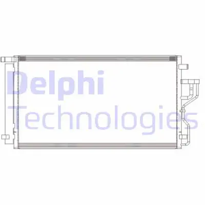 DELPHI CF20290 Kondanser Hyundaı Accent 976062S500 976062S501