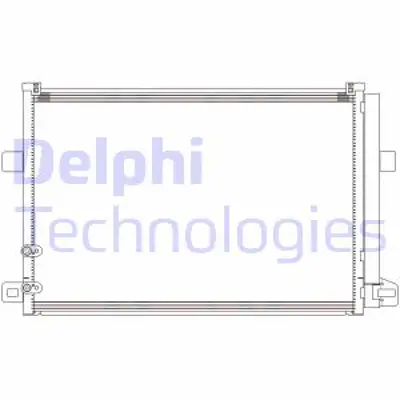 DELPHI CF20301 Kondanser Vw Amarok 2H0820411D