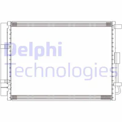 DELPHI CF20304 Kondanser Hyundaı I30-Kıa Cee D-Pro Cee D 97606A6000 97606A7601