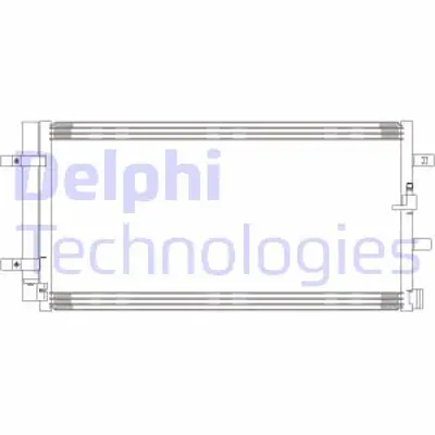 DELPHI CF20307 Kondanser Audı A4-A4 Allroad-A5-Q5-S4 8T0260403C