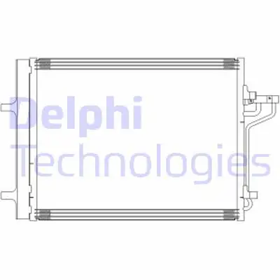 DELPHI CF20311 Kondanser Ford Focus-Kuga-Tourneo Connect-Transıt Connect DV6119710BE