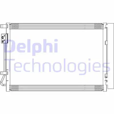 DELPHI CF20314 Kondanser Hyundaı I20 976060U000AS