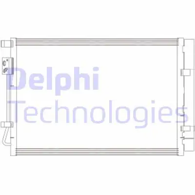 DELPHI CF20414 Kondanser Hyundaı I20 97606C8050