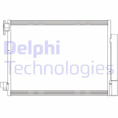 DELPHI CF20415 Kondanser Renault Twıngo-Smart Forfour-Fortwo 921001697R