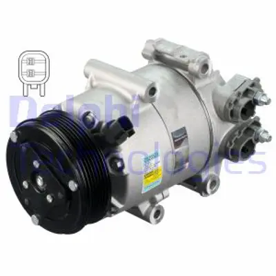 DELPHI CS20323 Klıma Kompresor Ford Fıesta 1.0 1.25 1.4 1.4tdcı 1.5tdcı 1.6tdcı 06 / 08> AV1119D629AD