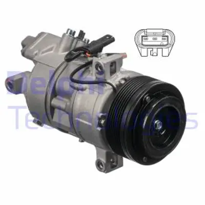 DELPHI CS20498 Kompresor - Bmw 116ı 118ı 120ı 316 318 320 09/2004 > 64529182794