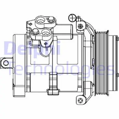 DELPHI CS20528 Kompresor - Mercedes Sprınter 06/2006 > A0012307111