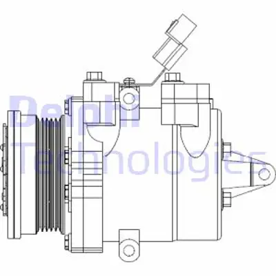 DELPHI CS20534 Kompresör Mıtsubıshı Colt MN164472