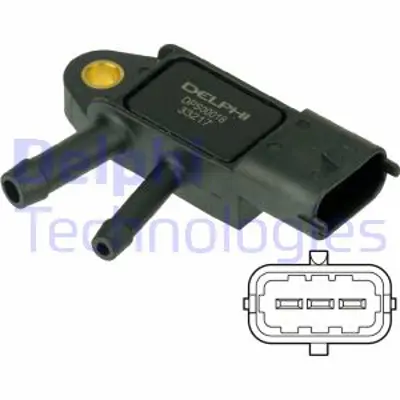 DELPHI DPS00018 Dpf Sensor - Saab 9-3 Suzukı Sx4 Opel Vectra Zafıra 01/06> 1859079J80 93185556