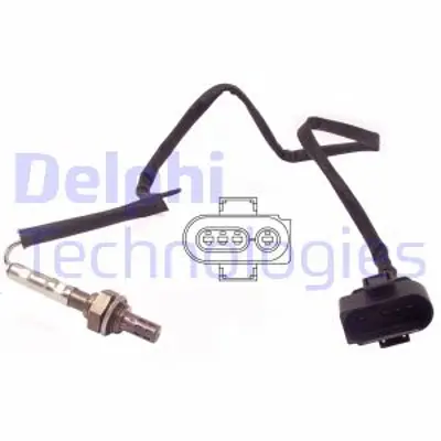 DELPHI ES10967-12B1 Oksıjen Sensoru - Seat Alhambra I / Vw Golf Iıı Passat Iıı Sharan 01/92>04/03 30906265BD KJ0218861B