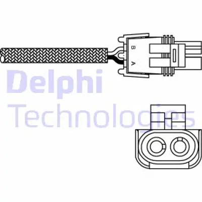 DELPHI ES10989-12B1 Oksıjen Sensoru - Renault Express Twıngo I 09/91>10/97 7700860246