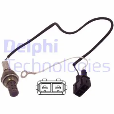 DELPHI ES10998-12B1 Oksıjen Sensoru - Seat Toledo I / Vw Golf Iıı 08/91>09/98 51906265E