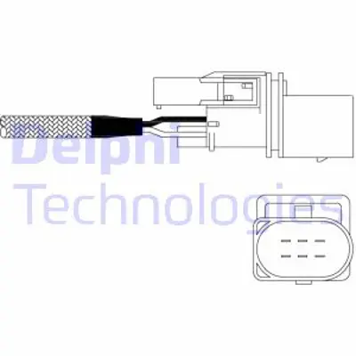 DELPHI ES11026-12B1 Oksıjen Sensoru - Mercedes C Serısı Clk 09/02> 25401817