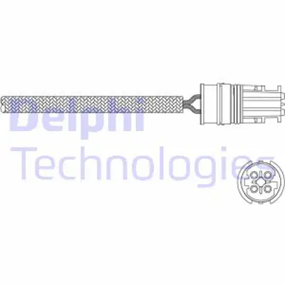 DELPHI ES11060-12B1 Oksıjen Sensoru - Bmw 3 Serıes 09/90>08/00 11781437943