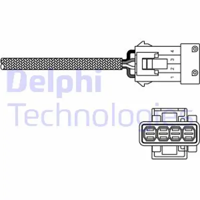 DELPHI ES20230-12B1 Oksıjen Sensoru Berlıngo Xsara 96356573